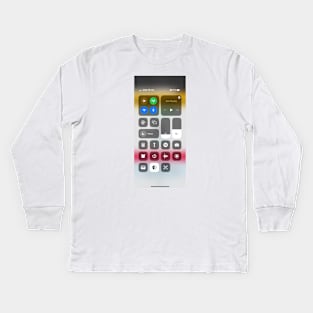 Screenshot Kids Long Sleeve T-Shirt